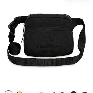 Disney Store Mickey Mouse Standing Hip Pack
